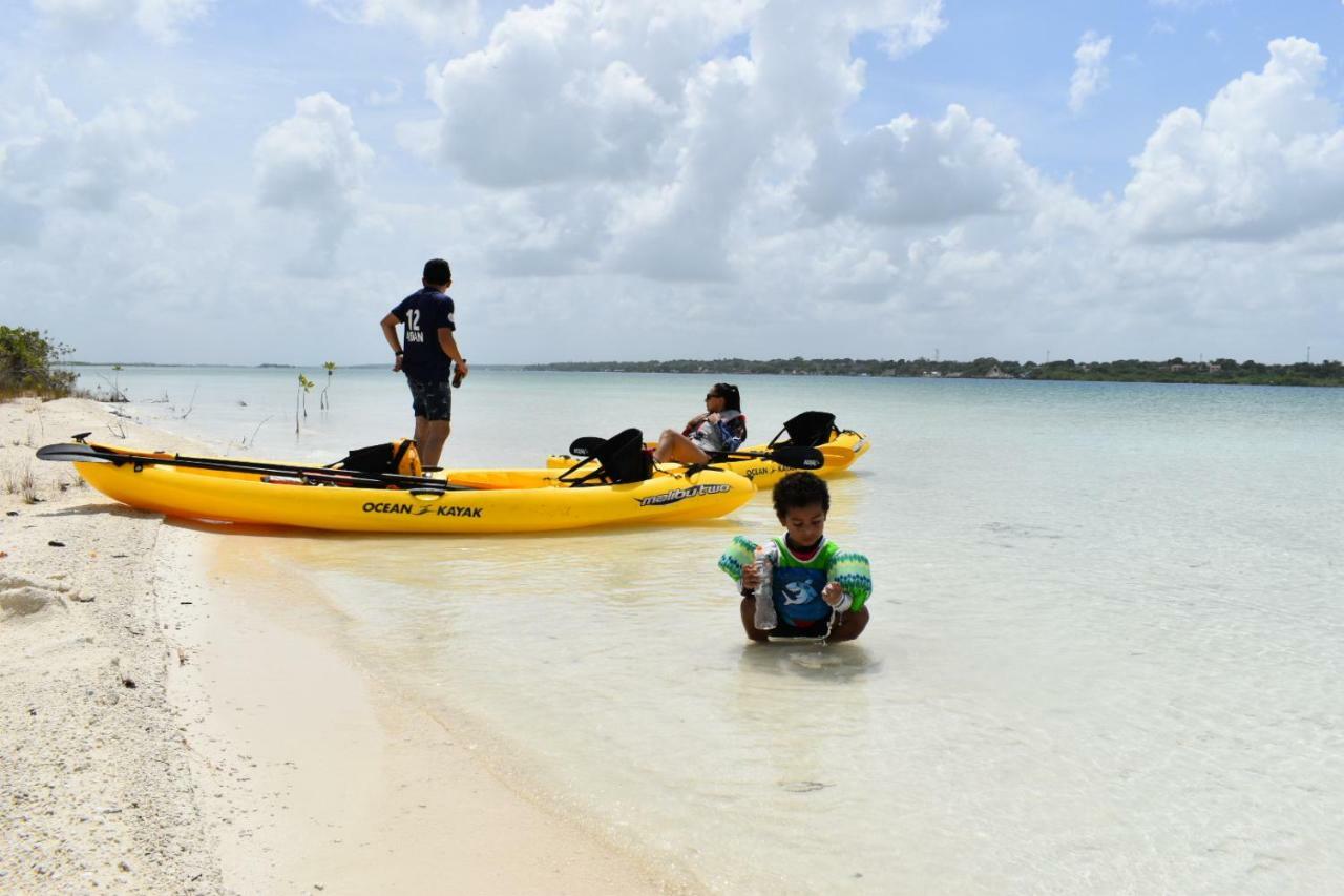Casa Maya Blue Hotel บากาลาร์ ภายนอก รูปภาพ